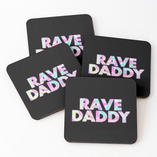 Item preview, RAVE DADDY In Psychedelic Colours designed and sold by SquareClub.