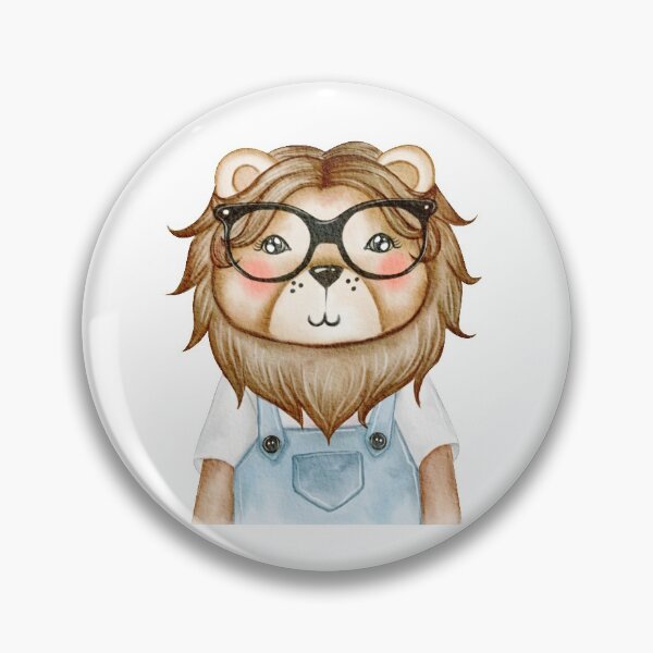 Item preview, funny animal ,adorable lion  designed and sold by remonss.
