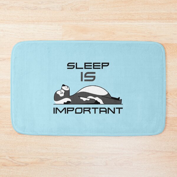 Item preview, sleep is important motivational fitness and health design designed and sold by cathelkav.
