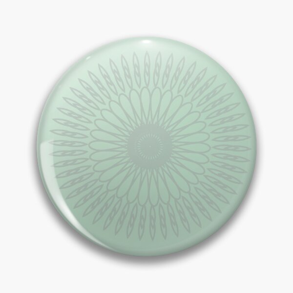Item preview, simple mandala pattern on pista colour background designed and sold by Sreepriya Jayesh.