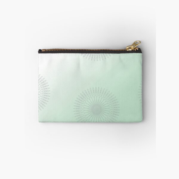 Item preview, simple mandala pattern on pista colour background designed and sold by Sreepriya Jayesh.