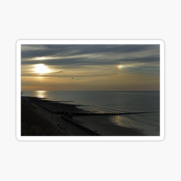 Item preview, Cromers setting sun and Sundog designed and sold by Avril Harris.