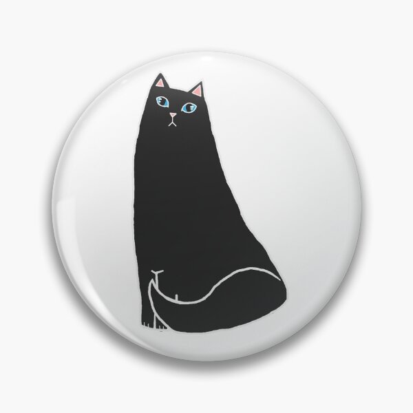 Item preview, Sitting Kitty - Black Fur designed and sold by Julian Greystoke.