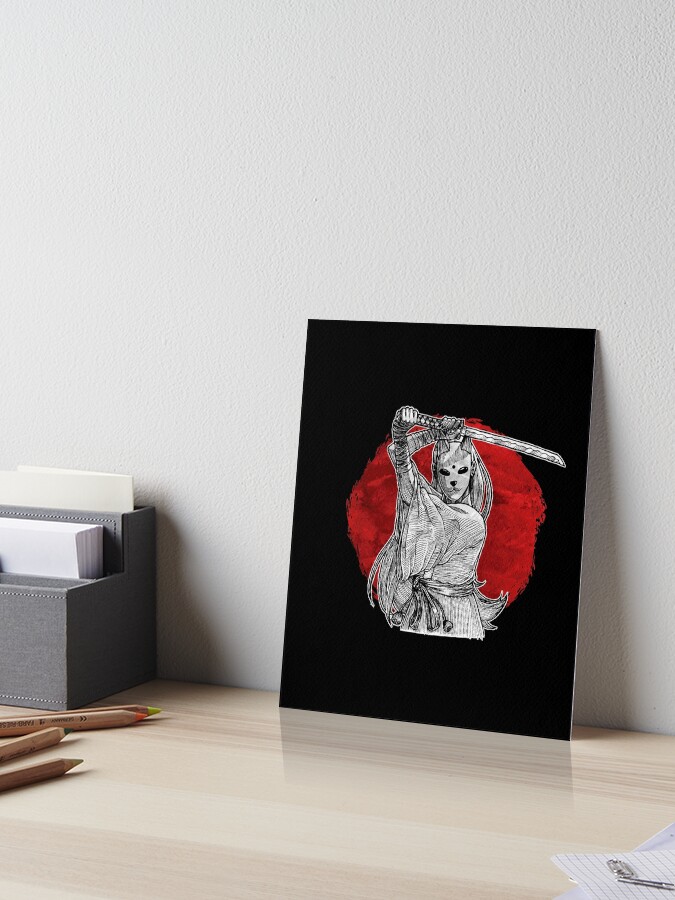 Fine Art Print 8x10 Samurai Ninja Assassin Inspired by 