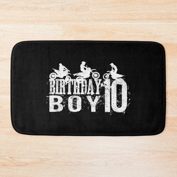 Item preview, Dirt Bike Birthday Boy 10 Years Old 10th B-day Boys Party product designed and sold by Grabitees.