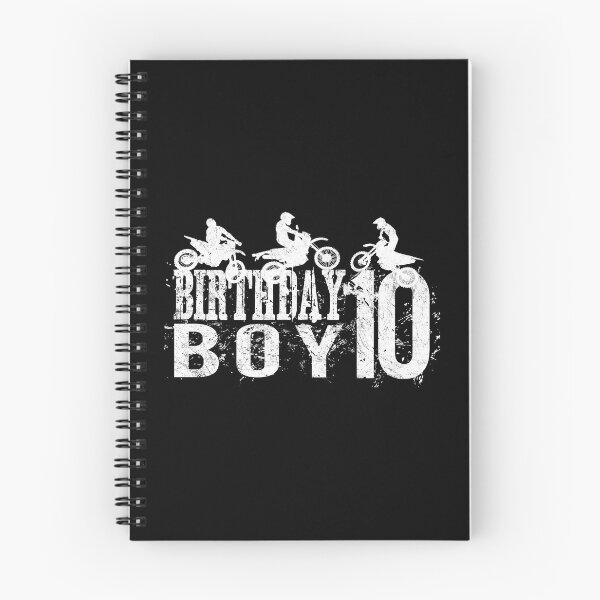 Artikelvorschau, Dirt Bike Geburtstagskind 10 Jahre alt 10. B-Day Boys Party Produkt entworfen und verkauft von Grabitees.