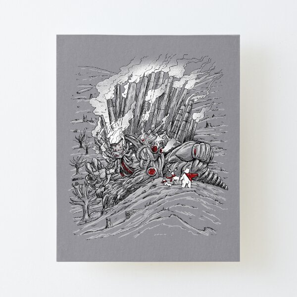 Canvas Mounted Print