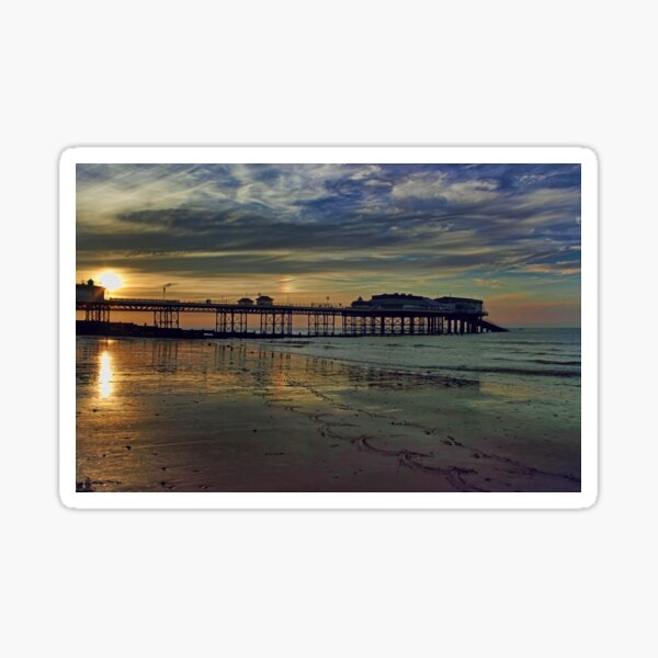 Item preview, Cromer Pier at sunset designed and sold by Avril Harris.