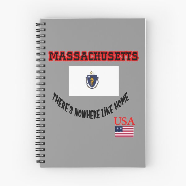 Item preview,  Massachusetts There's Nowhere Like Home Usa Flag Favorite State Workout Gift Ideas T Shirts designed and sold by mygiftideas.