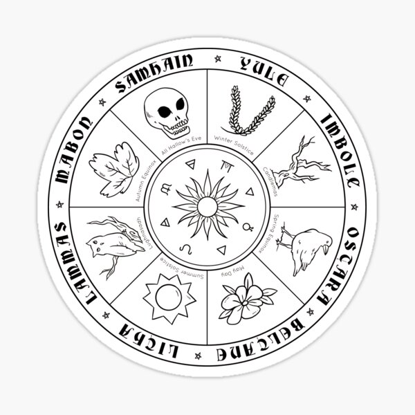 Item preview, pagan calendar line  designed and sold by pirminio.