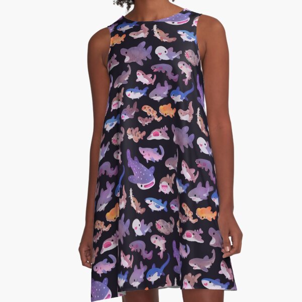 Shark day A-Line Dress