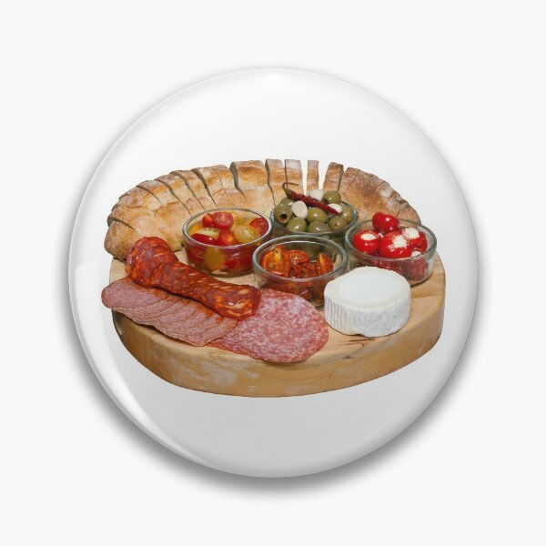 Item preview, Mediterranean Mixed Antipasti on a Wooden Board designed and sold by MarkUK97.