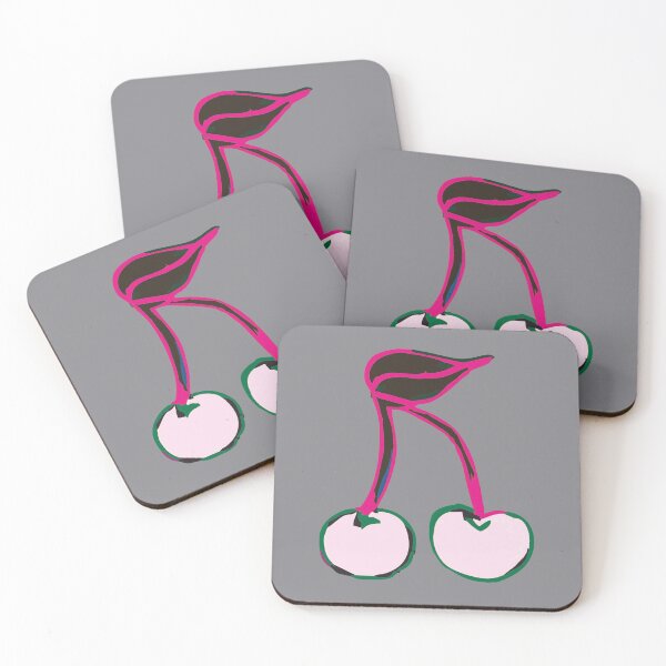 Item preview, Cherry pink pop art designed and sold by Veki5.