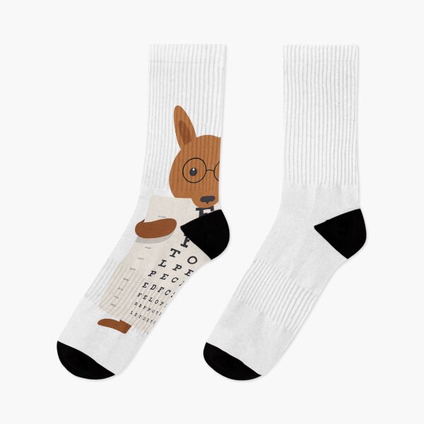 Item preview, kangaroo eye chart  designed and sold by pirminio.