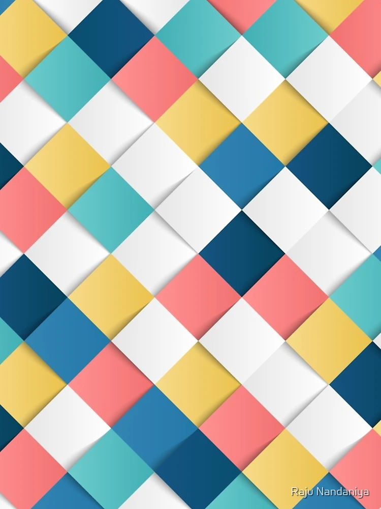 Thumbnail 4 of 4, iPhone Case, Colorful Geometric Pattern designed and sold by Raju Nandaniya.