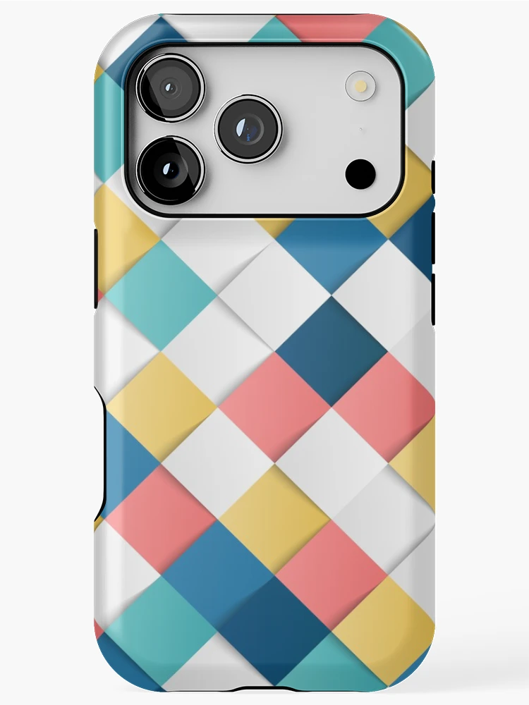 Thumbnail 1 of 4, iPhone Case, Colorful Geometric Pattern designed and sold by Raju Nandaniya.