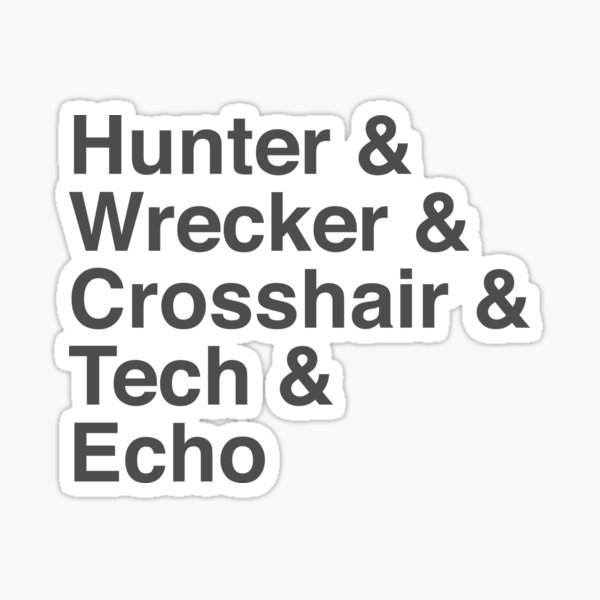 Bad Batch Squad Sticker