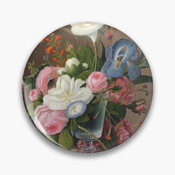 Item preview, Severin Roesen - Early Summer Flowers In A Celery Glass designed and sold by vakashop.