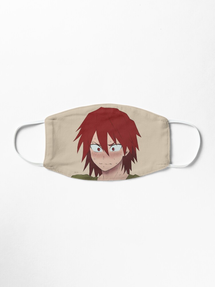 boku no hero academia my hero academia manga and anime character the most adorable boy in the u a academy mask by minouziha redbubble