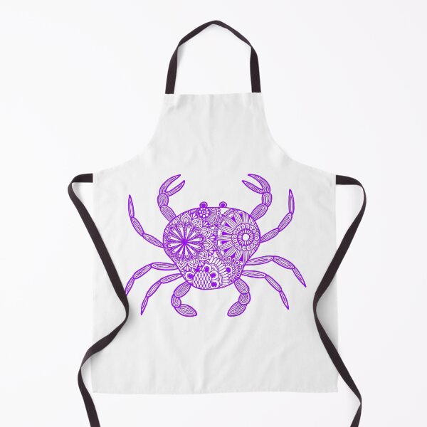 Item preview, Mandala Crab (purple and white) designed and sold by Calen Picard-Carroll.