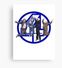 Anchorman - Channel 4 Canvas Print