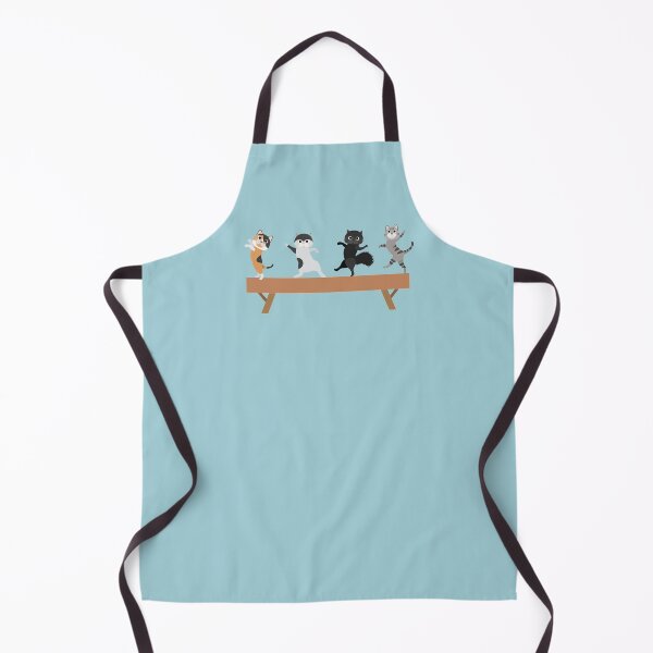 Item preview, Four Gymnastics Cats on Beam designed and sold by aprincessinsp.