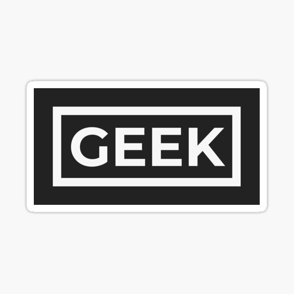 Geek Sticker