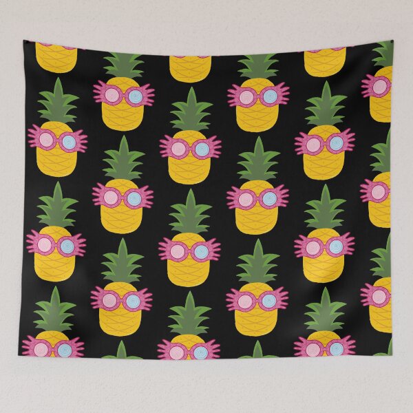 Item preview, Luna Glasses Pineapple - Summer Beach Pineapple designed and sold by mydoodlesateme.