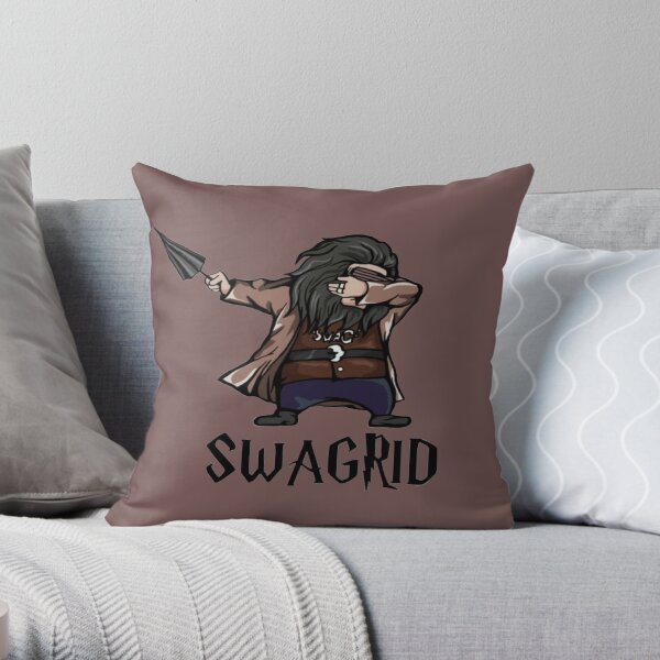 Magical movie character dabbing Throw Pillow