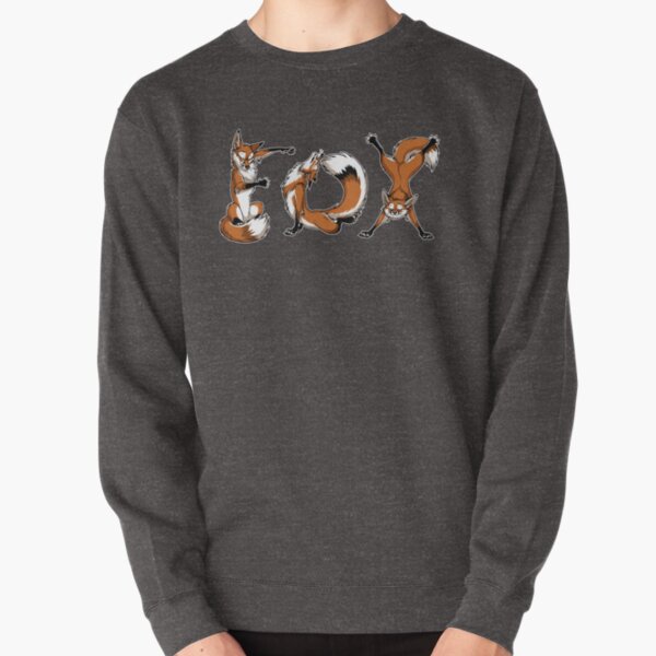 YOGA Foxes Pullover Sweatshirt
