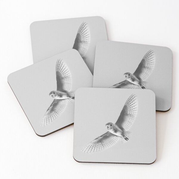 Item preview, Barn Owl Black and White designed and sold by rogerstanger.