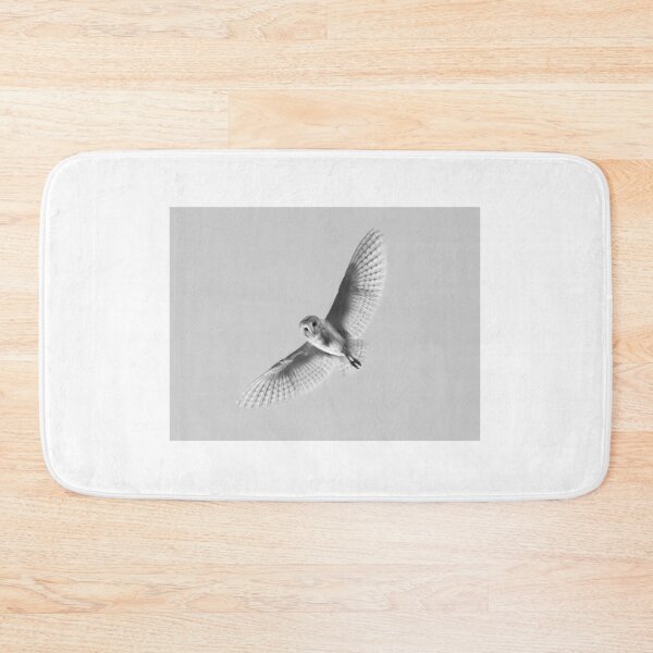 Item preview, Barn Owl Black and White designed and sold by rogerstanger.