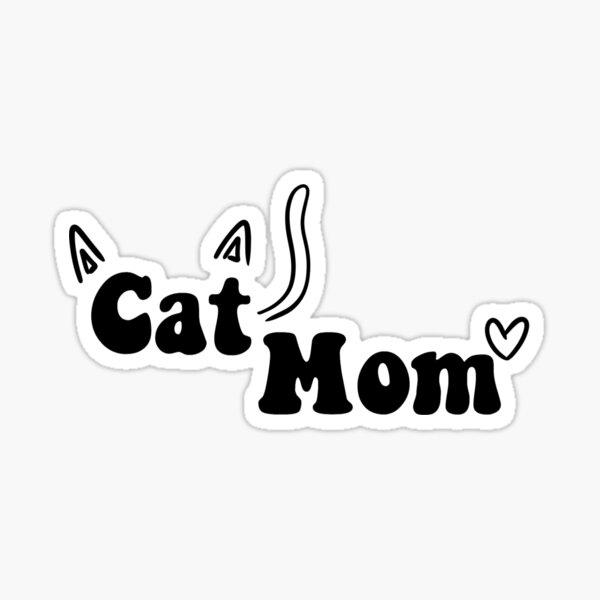 Item preview, Cat mom designed and sold by Catalina Hilhorst.