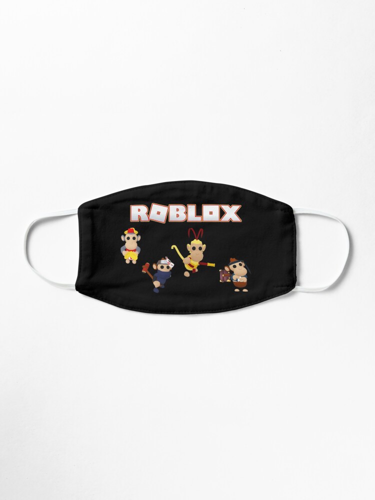 Roblox Face Mask Monkeys Mask By T Shirt Designs Redbubble - roblox angry bird hat