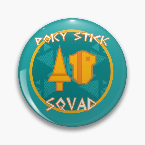 Item preview, "Poky stick squad" - Monster Hunter Lance designed and sold by Sissadora.