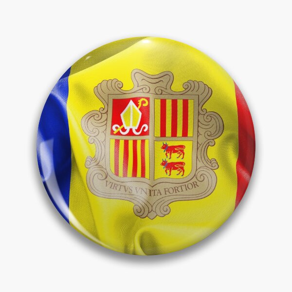 Item preview, Andorra Flag designed and sold by MarkUK97.