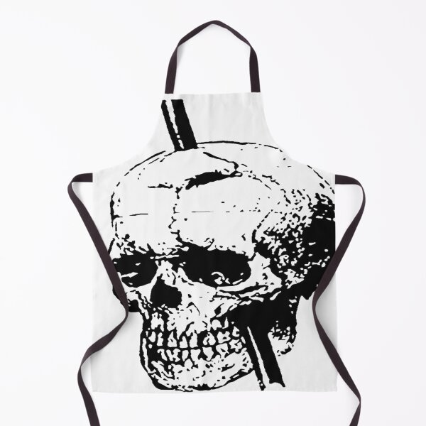 Item preview, Skull With Tamping Iron Diagram Front And Lateral View  designed and sold by taiche.