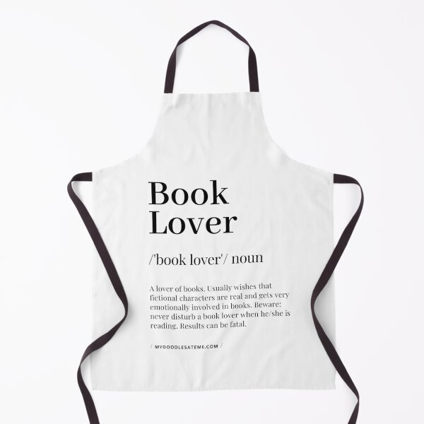 Item preview, Book Lover Definition - Noun - Readers Dictionary (White) designed and sold by mydoodlesateme.