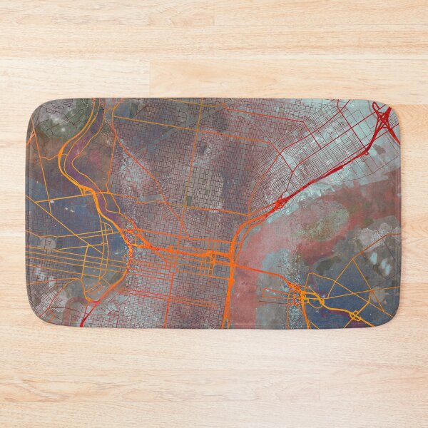 Item preview, Philadelphia Pennsylvania Street Map Urban designed and sold by IvonDesign.