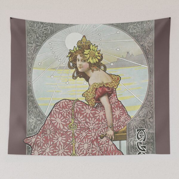 Item preview, HD. August - Calendar, by Gaspar Camps (1902) HIGH DEFINITION designed and sold by MINDTHECHERRY.