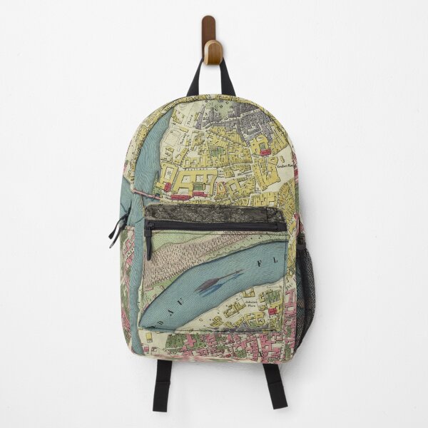 Item preview, Vintage Map of Prague Czech Republic (1845) designed and sold by BravuraMedia.