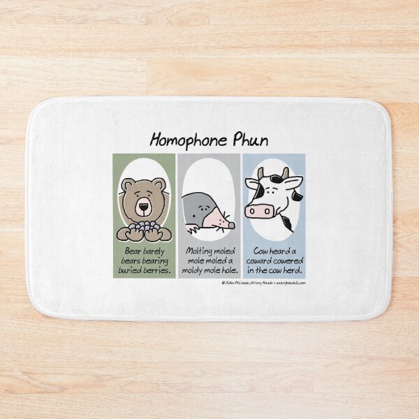Item preview, Homophone Phun designed and sold by WrongHands.