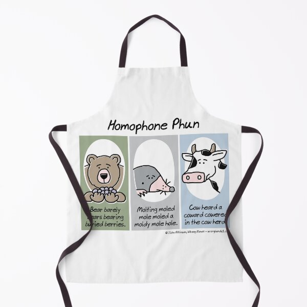 Item preview, Homophone Phun designed and sold by WrongHands.