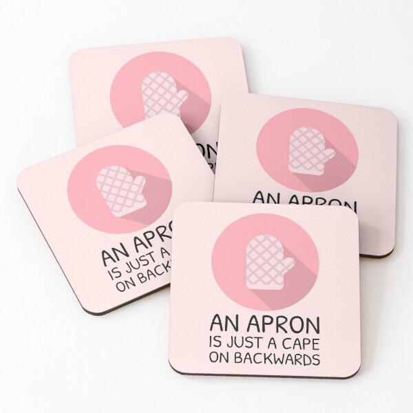 Item preview, Copy of Home Baking Kitchen Quote Pink Oven Mittens designed and sold by Telle Garcia.