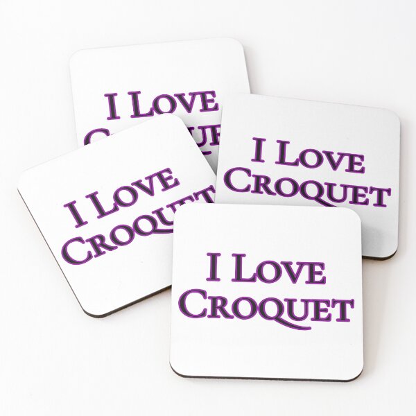 Item preview, I Love Croquet designed and sold by Willyboy16.