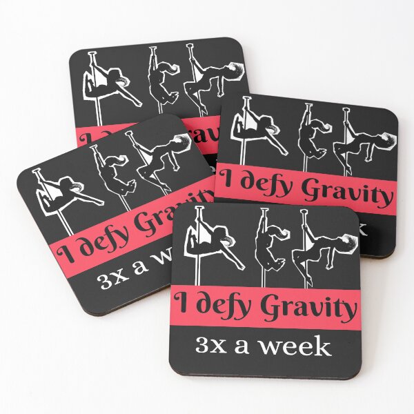 Item preview, I Defy Gravity 3x A Week - Pole Dancer Lifestyle designed and sold by Mariannka.