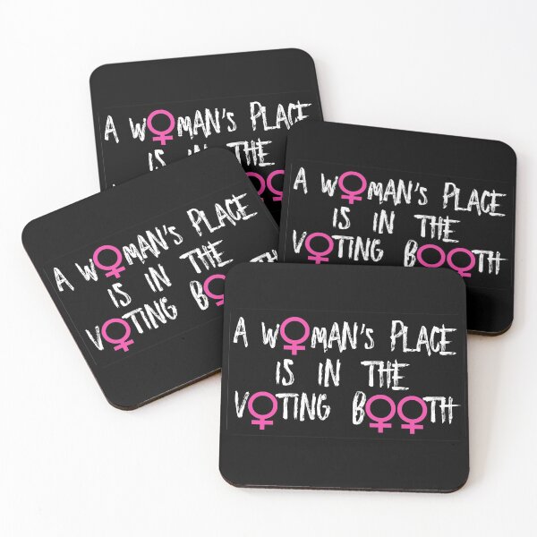 Item preview, A Woman's Place Is In The Voting Booth designed and sold by Lois Eastlund.