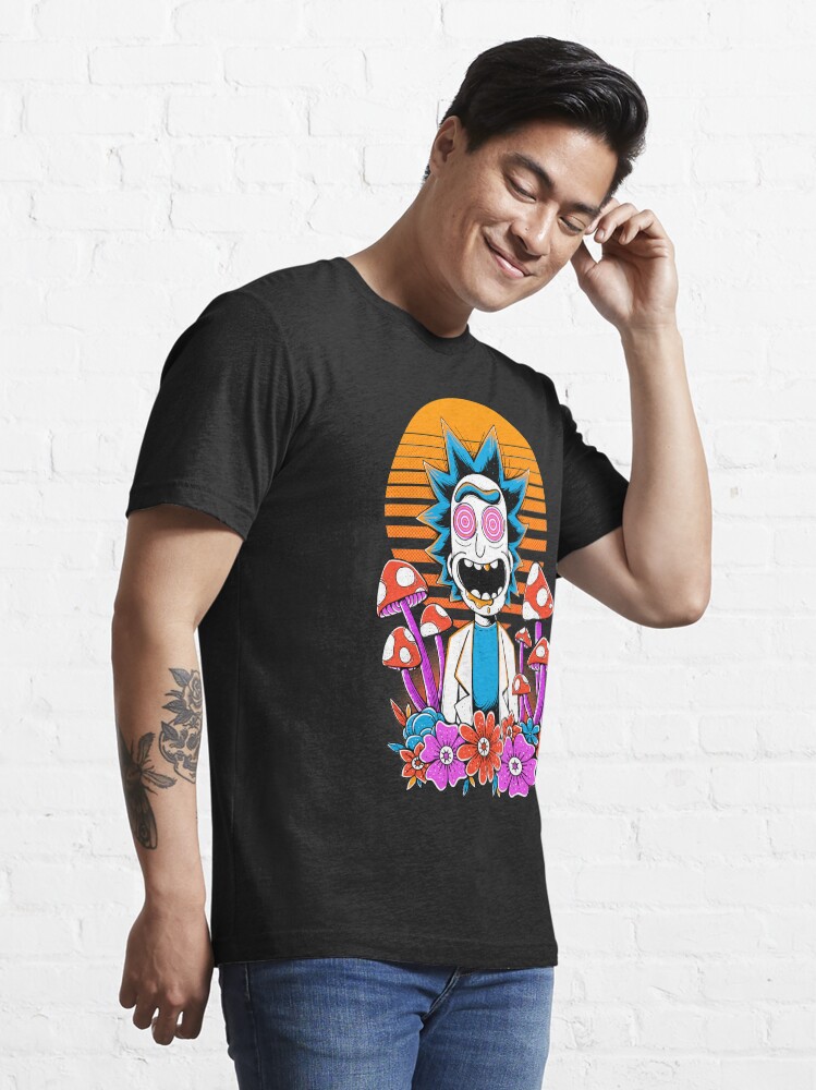 Alternate view of Rick Sanchez Trippy Scientist Essential T-Shirt