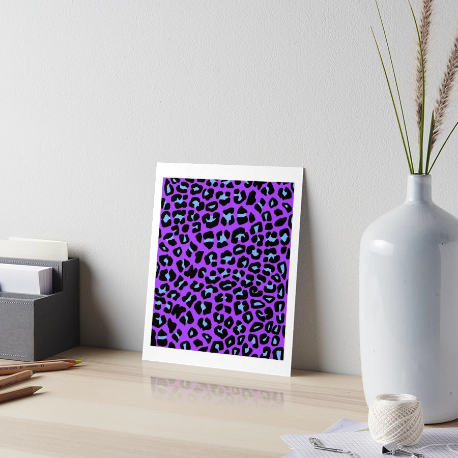 LEOPARD PRINT CLASSIC PURPLE