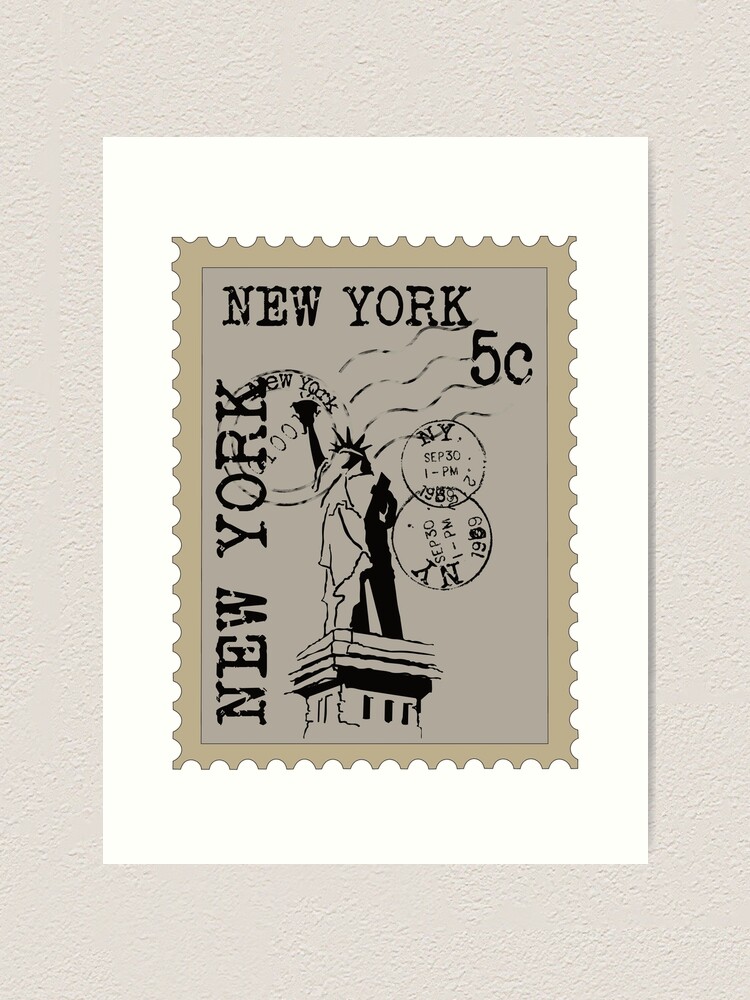 New York Postage Stamp